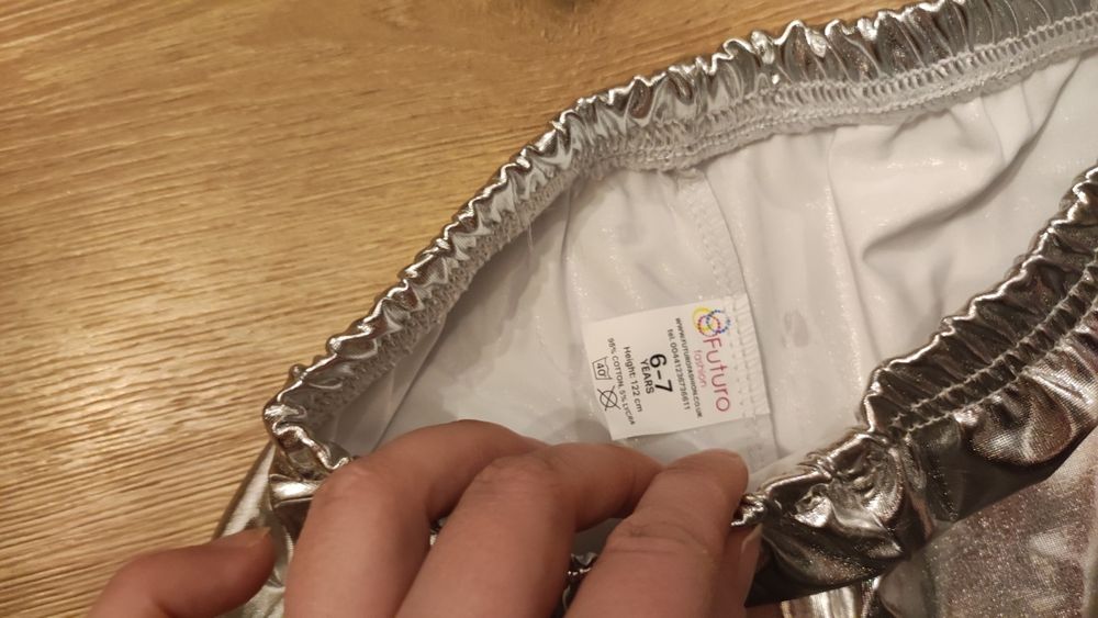 Zestaw nowe leginsy spodnie 6-7 lat 122cm