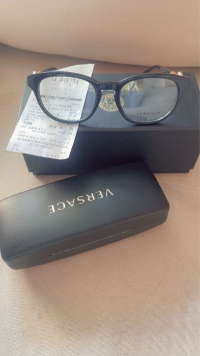 Nowe okulary korekcyjne Versace
