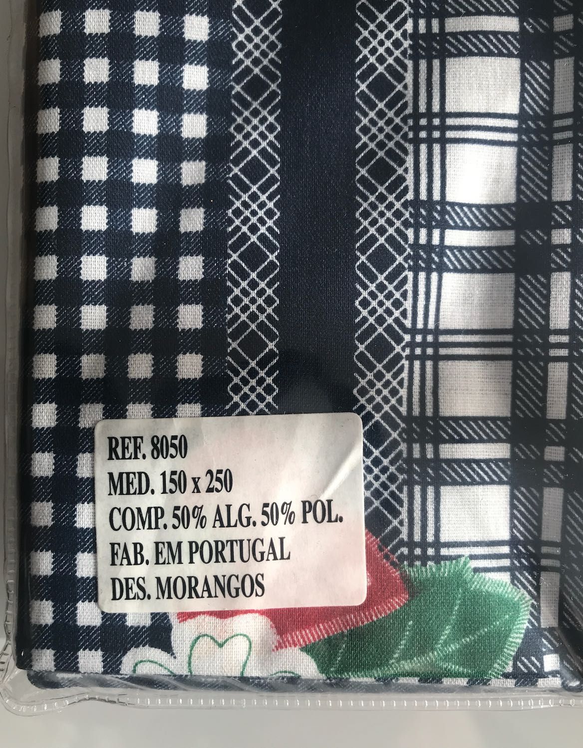 Toalha Morangos NOVA 150 x 250