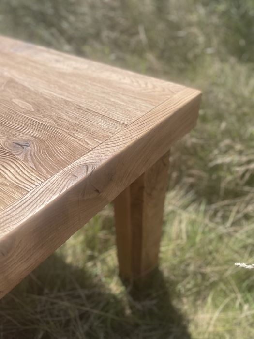 Dębowy stół vintage Rustic Postarzany rekodzielo Loft Drewno Dąb Styl