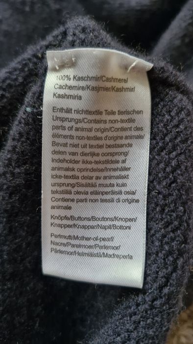 Kaszmirowy sweter damski L