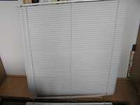Żaluzja (żaluzje) okienna, aluminiowe białe 110x160cm, 25mm