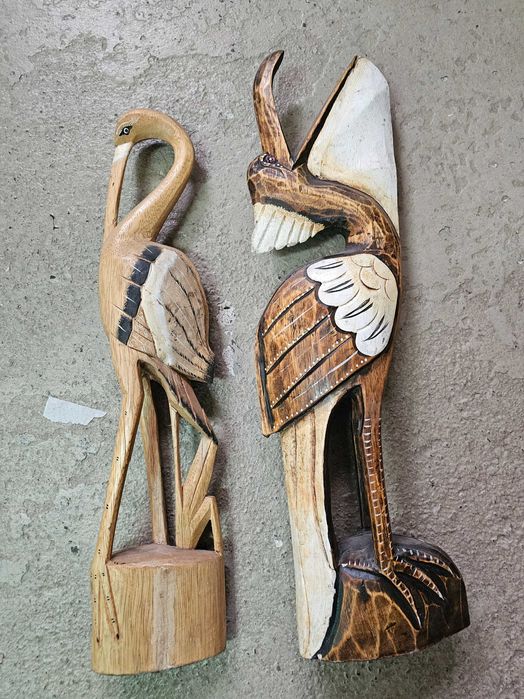 Figurki drewniane z Indonezji