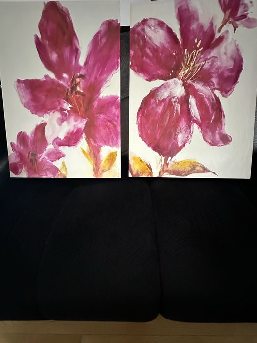 Quadros conjunto de dois.