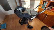Wózek Muuvo Quick 2.0 Black Chrome Anthracite Grey