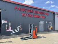 Paleciak elektryczny Linde L 10 200 cm 1000 kg wózek Linde 2011 r