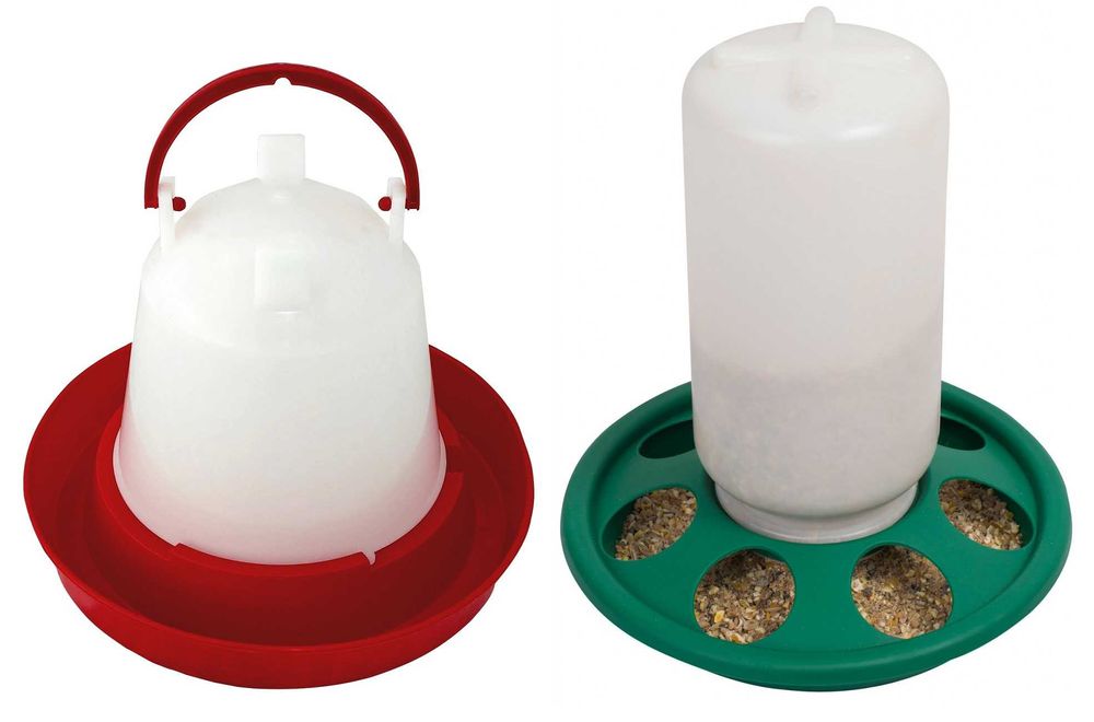 Zestaw Poidło 1,5L I Karmidło Butelkowe 1Kg