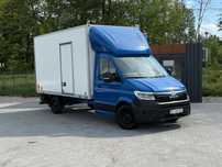 MAN TGE 3.180 / 2020R Automat DSG / Kontener 4,2m 8EP Winda 750kg / Bogato wyposażony / ZAREJESTROWANY
