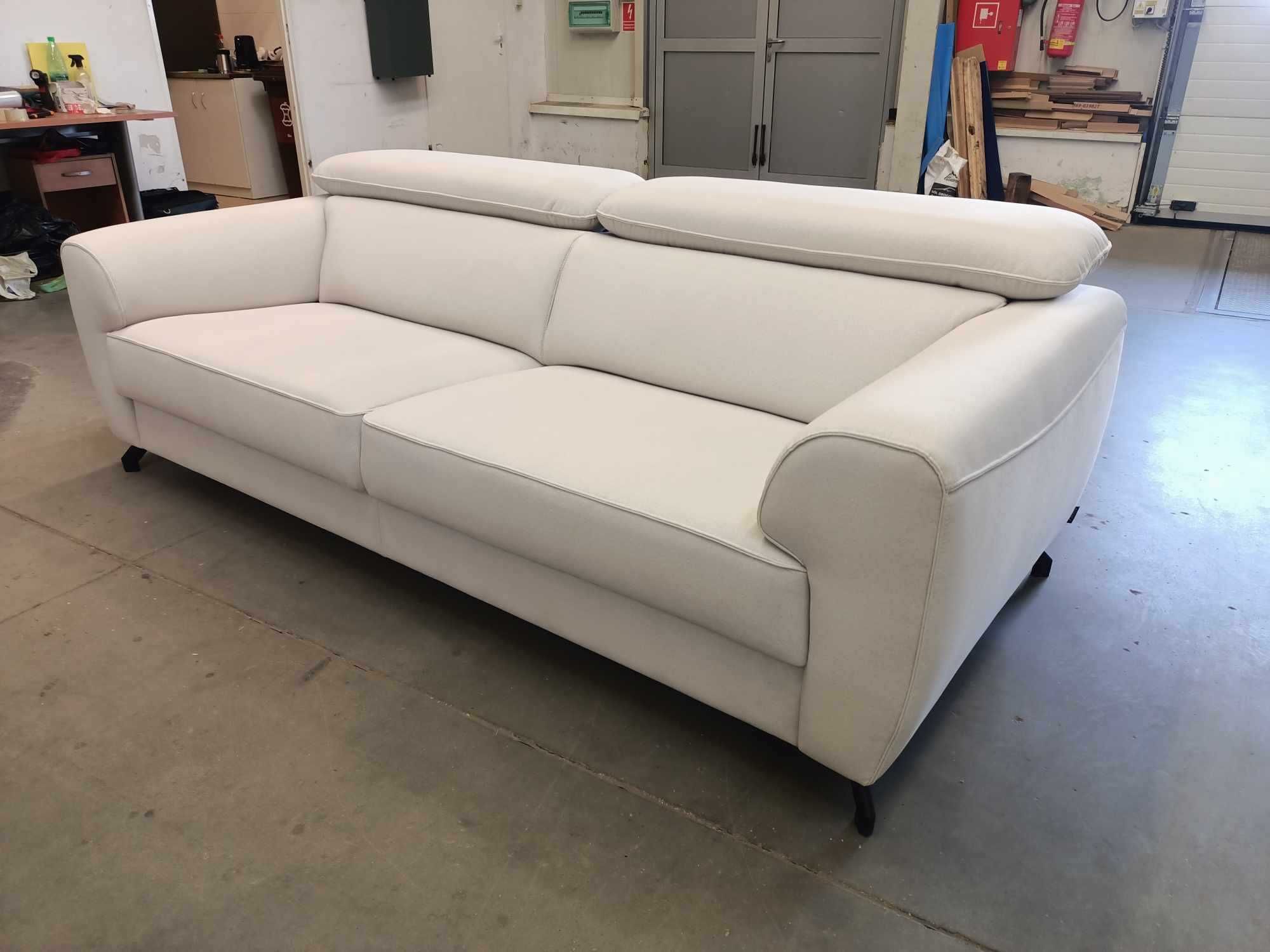 Sofa Compass | kremowa | z funkcją spania | przeciwodkszatłcanie | #ŁM