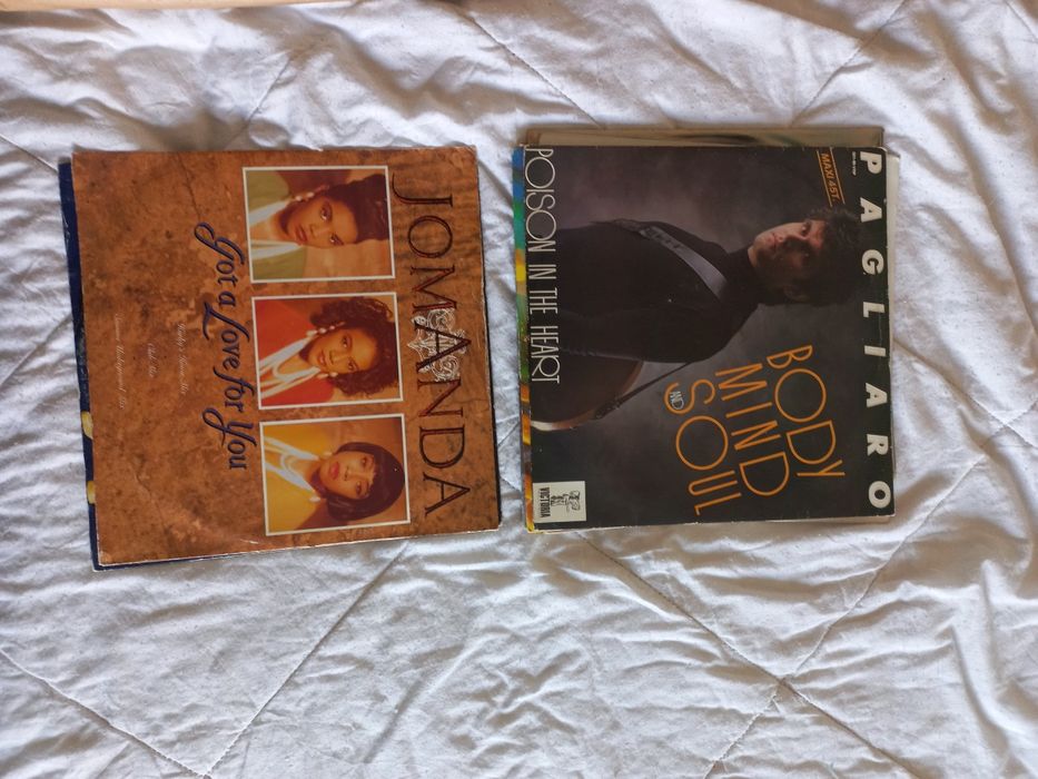 10x vinil maxis de varios artistas