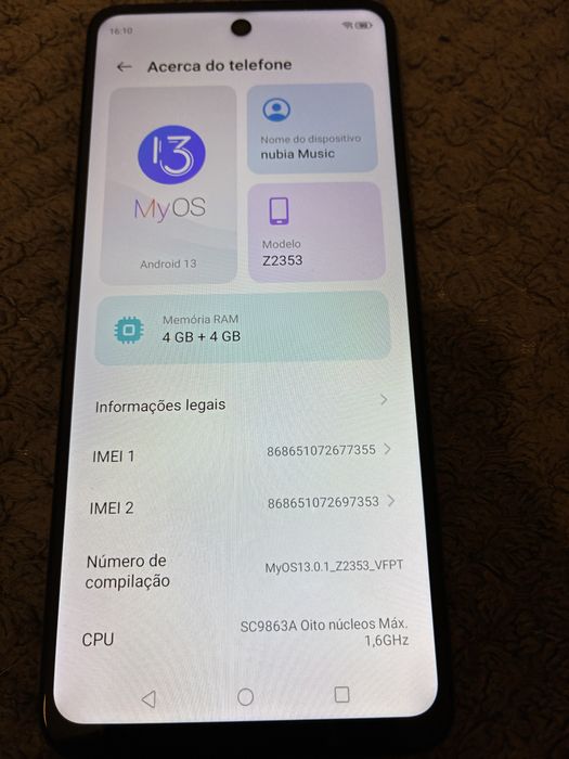 Zte  nubia  music