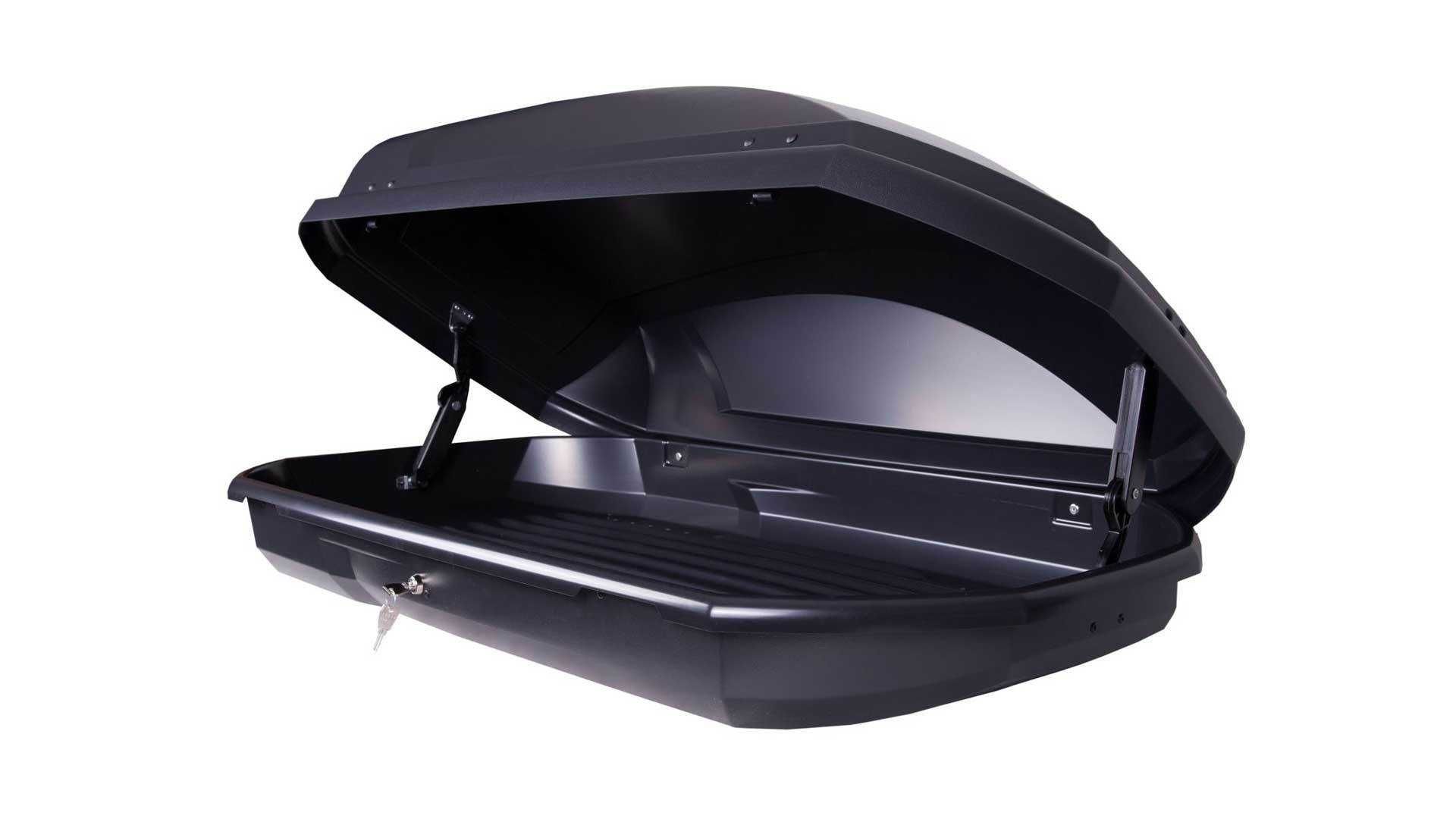 ∎∎ Box dachowy TAURUS Adventure 300 - czarny mat - FUNKCJONALNY