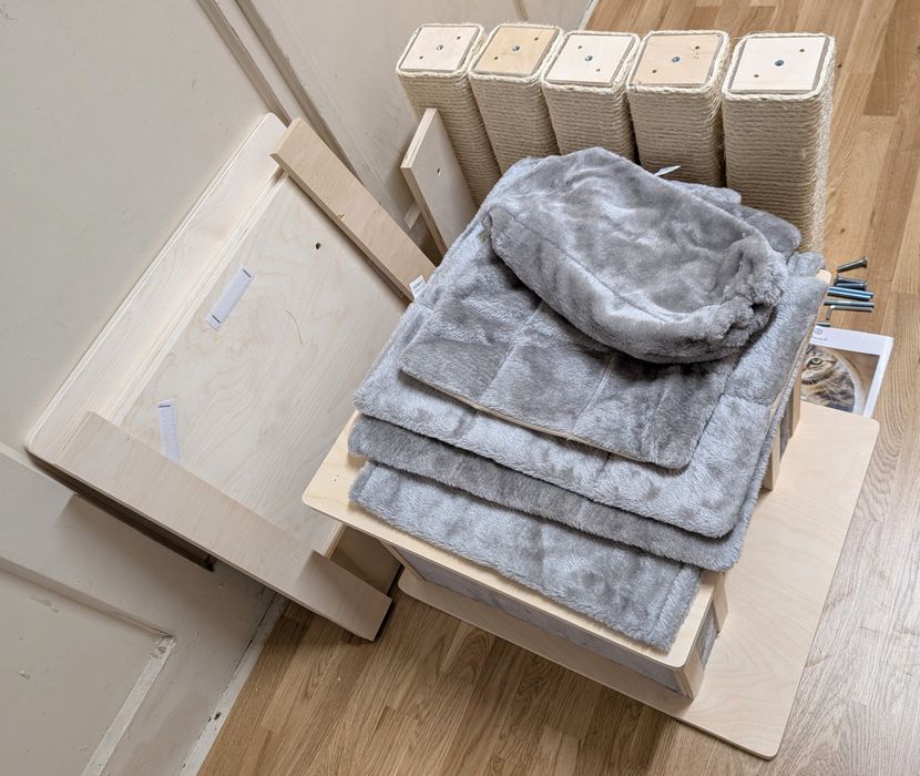 Natural Paradise Drapak Sufitowy dla Kota Orchid Vanda do275cm WYSOKIu