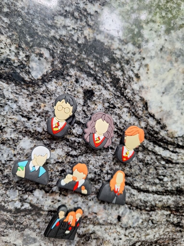 Przypinki Harry Potter do Crocs jibbitz ozdoby do butów charms uroki