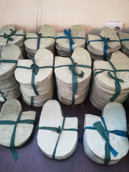 Готовий крій брезенту для напівбрезентових рукавиць