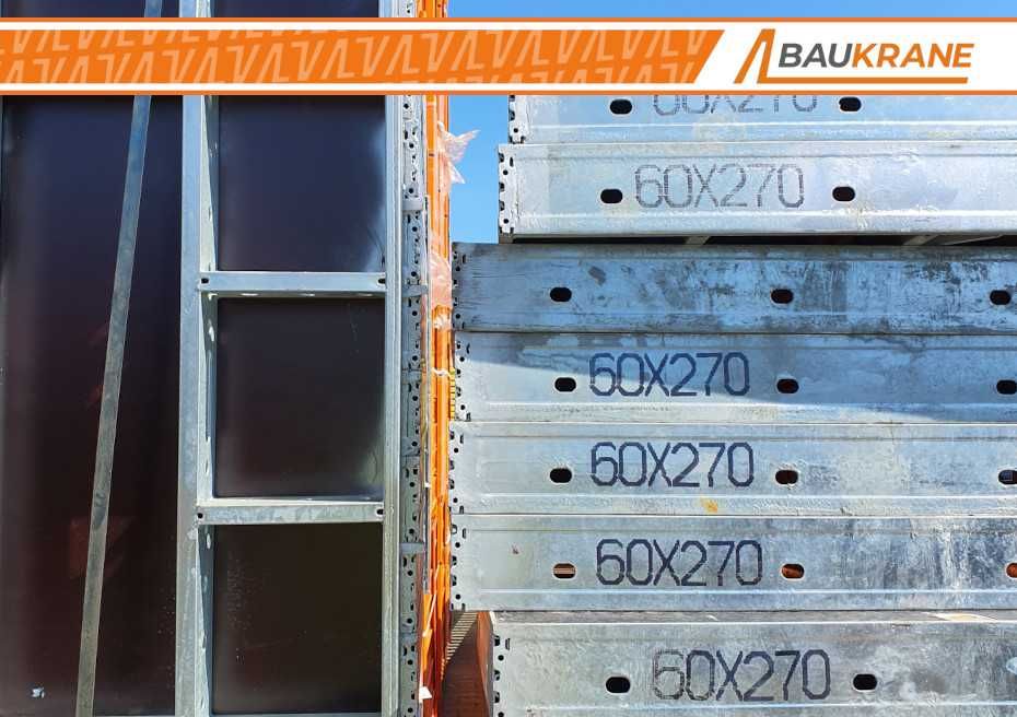 Bauframe Zestaw płyt 150,30m2 Szalunki ścienne Nowe z akcesoriami