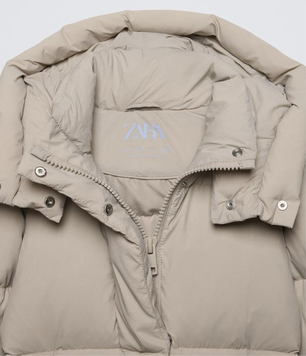 Пуховик Zara зимова курта 122 164