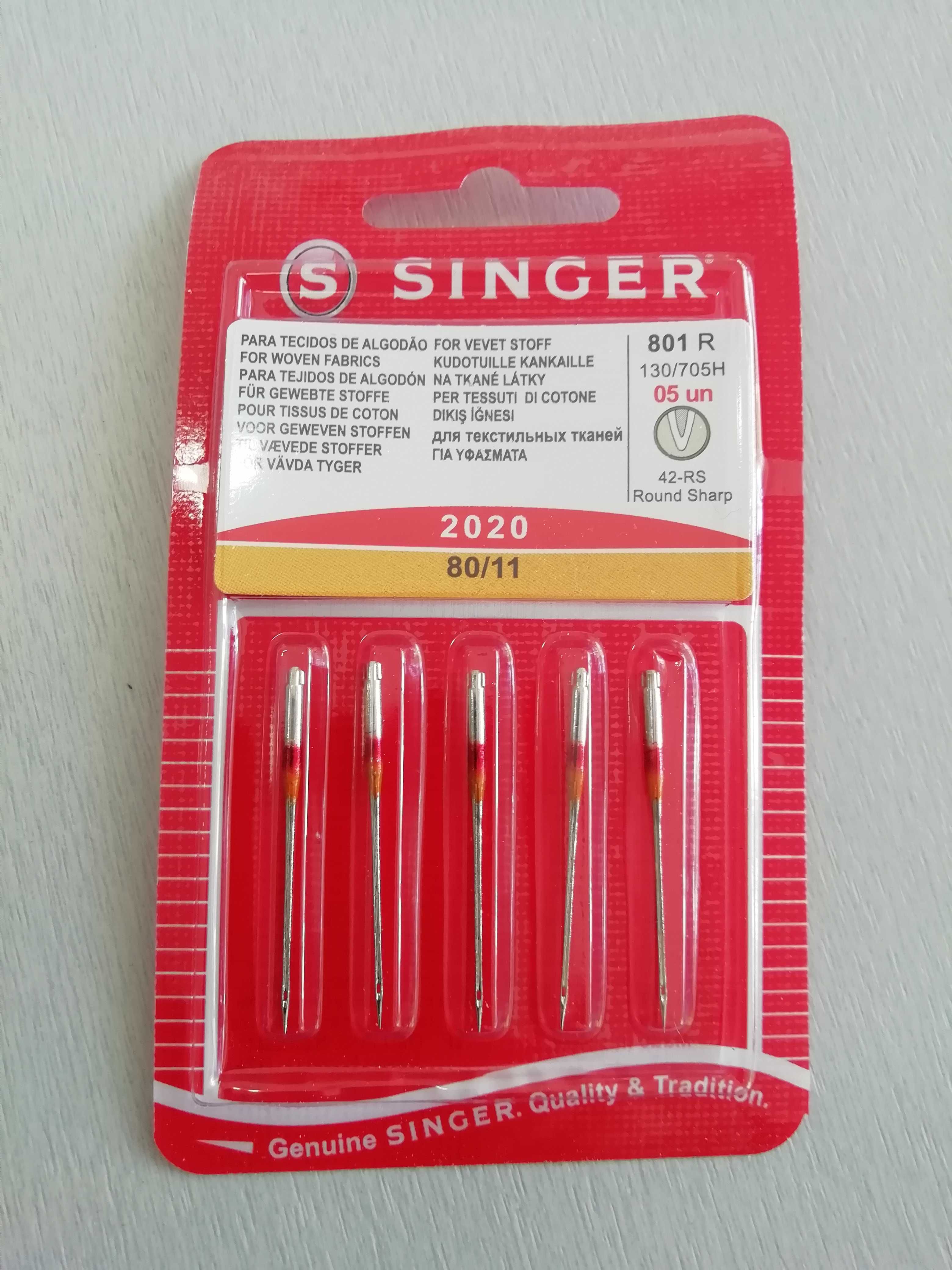 Agulha máquina de costura doméstica SINGER