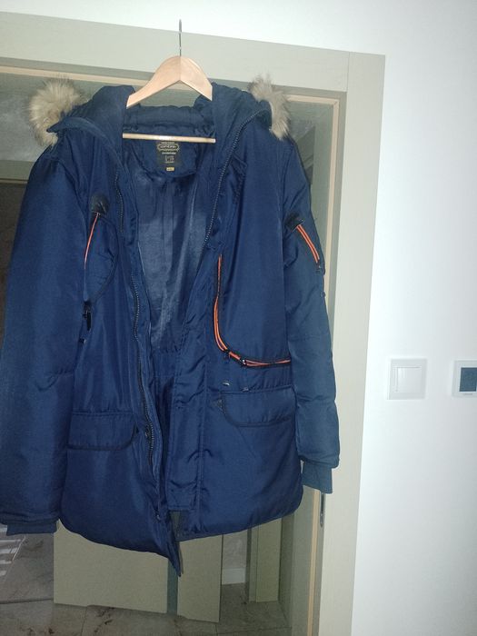 Kurtka zimowa granatowa