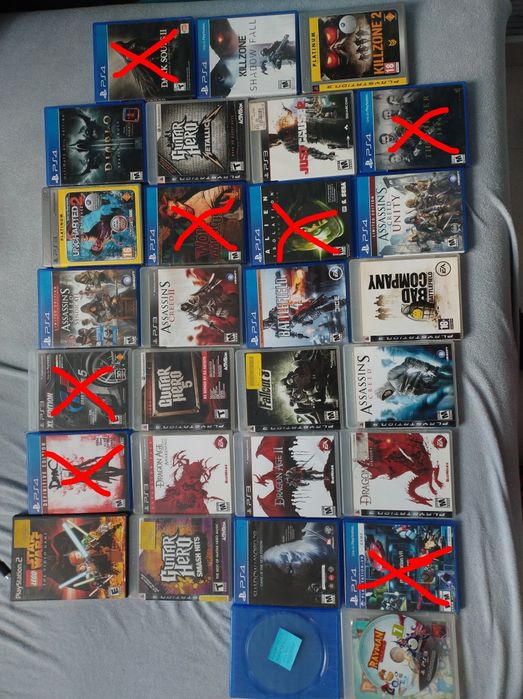 Sprzedam Gry PS4/PS3