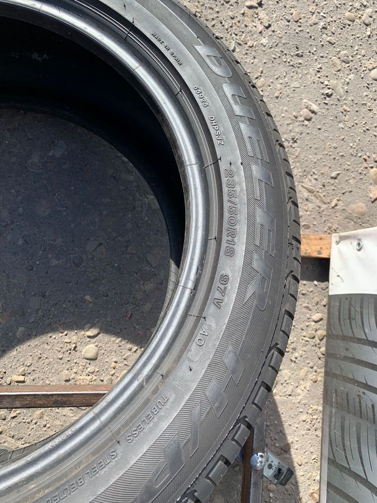 Шини 235/50 R18 Bridgestone літо 2022рік,6,5мм