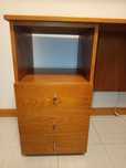 Secretaria em madeira de castanho