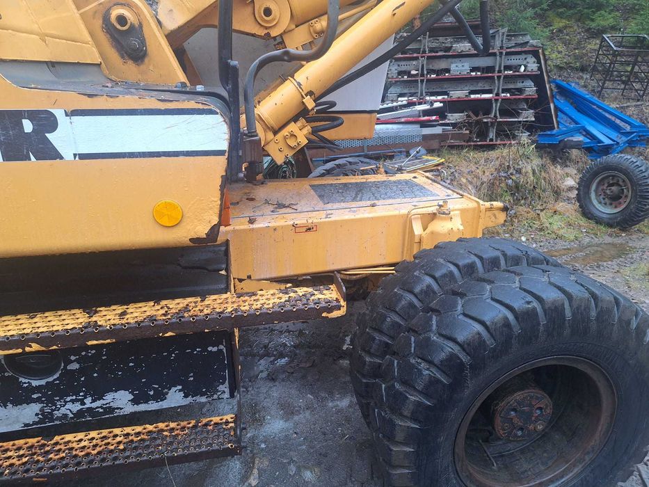 Koparka kołowa Liebherr 312 + rototil