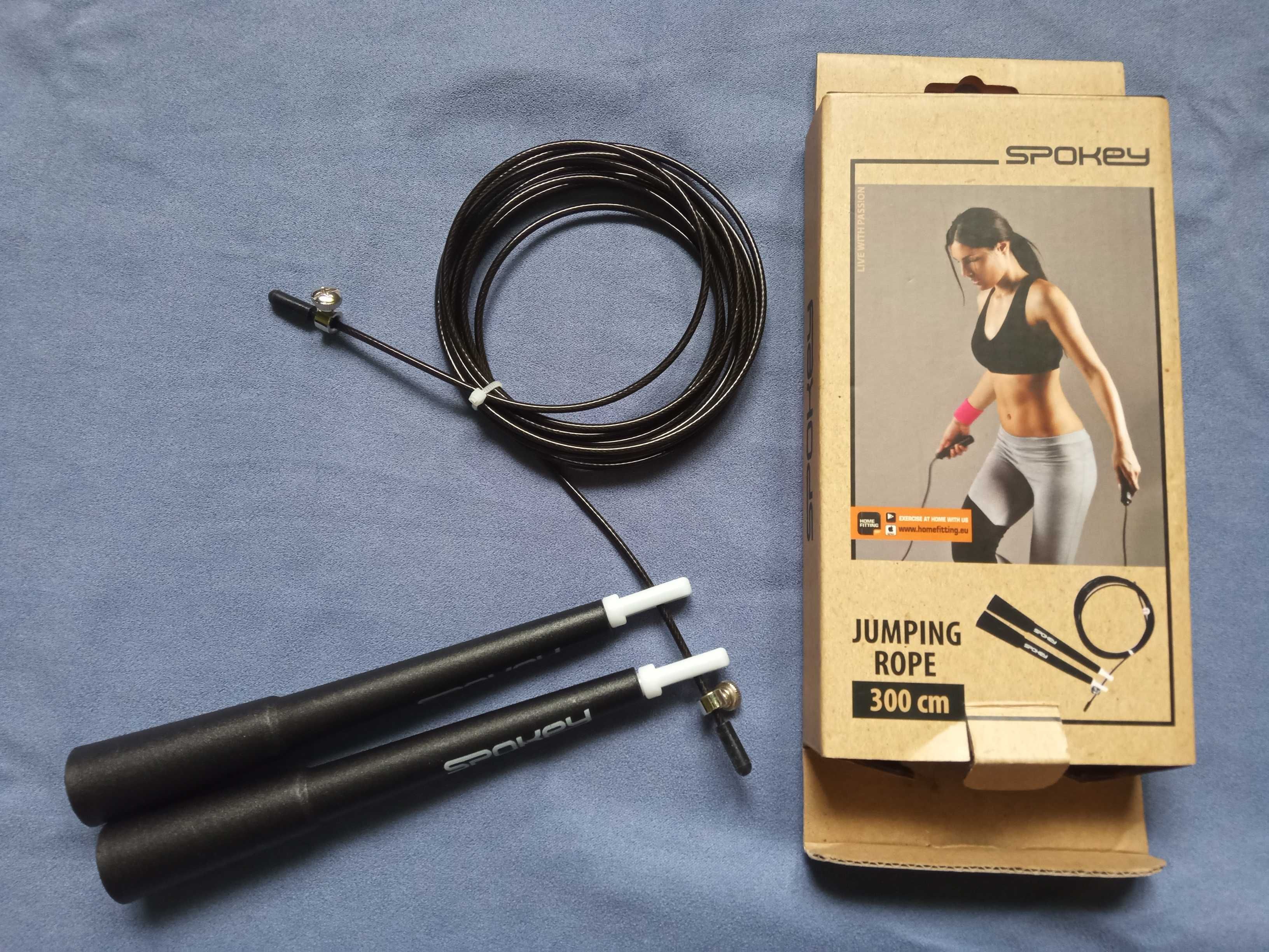 Skakanka Spokey 300 cm Jumping Rope nieużywana! nowa!