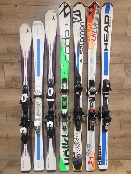 РОЗПРОДАЖ!!! Лижі бу Head Atomic Volkl для карвінгу