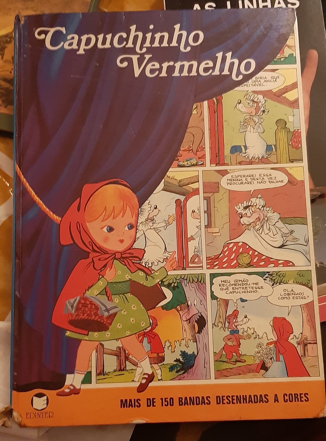 Livro infantil O Capuchinho Vermelho