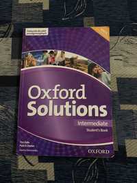 Podręcznik Oxford Solutions Intermediate książka OXFORD angielski