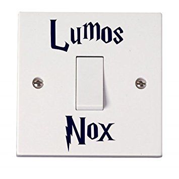 Harry Potter - Lumos / Nox autocolante de decalque - novo