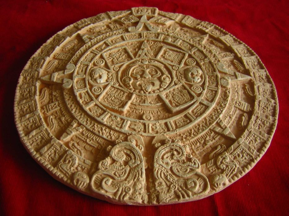 Kalendarz Azteków Piaskowy 34 cm