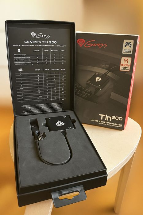 Adapter Genesis TIN 200 - podłączenie myszki i klawiatury do konsoli