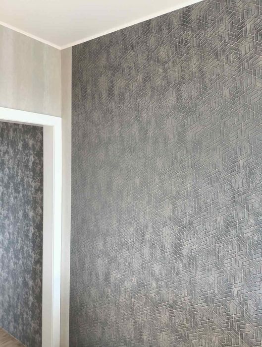 Поклейка обоїв, шпалер, ламінат