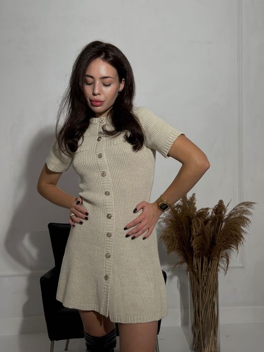 Жіноча Вʼязана сукня