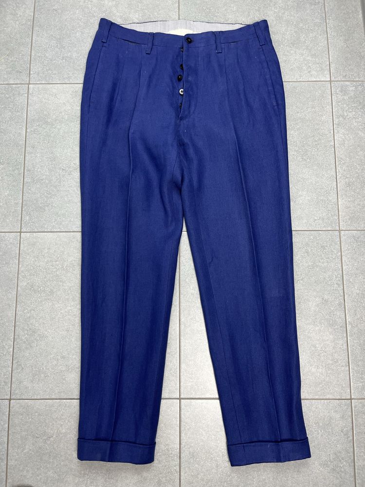 Чоловічі льняні брюки Kiton Attolini Brioni Isaia Suitsupply Zegna