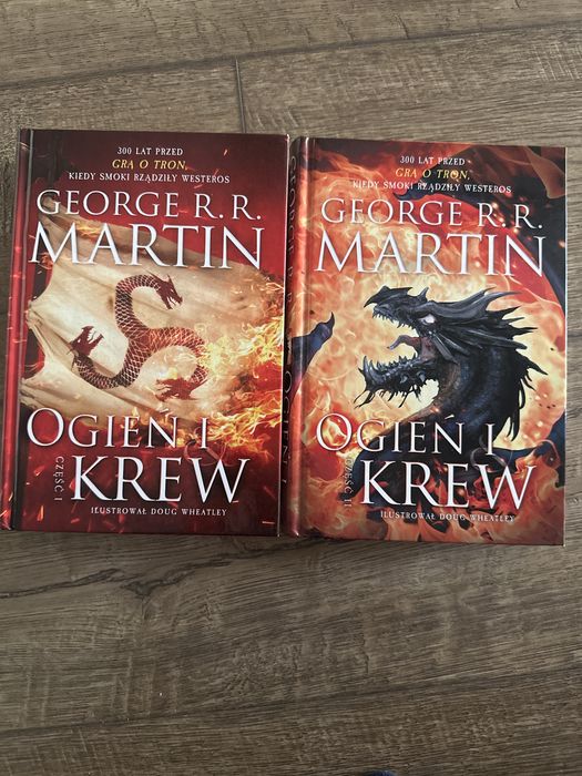 Ogień i krew George R. R. Martin - twarda oprawa