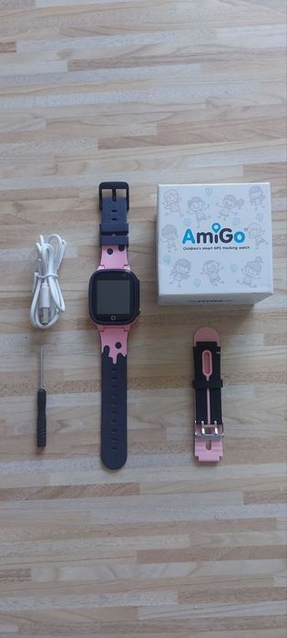 Годинник з GPS. Часы с GPS. Amigo kids
