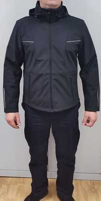 Куртка чоловіча софт шелл на флісі H&M розмір L