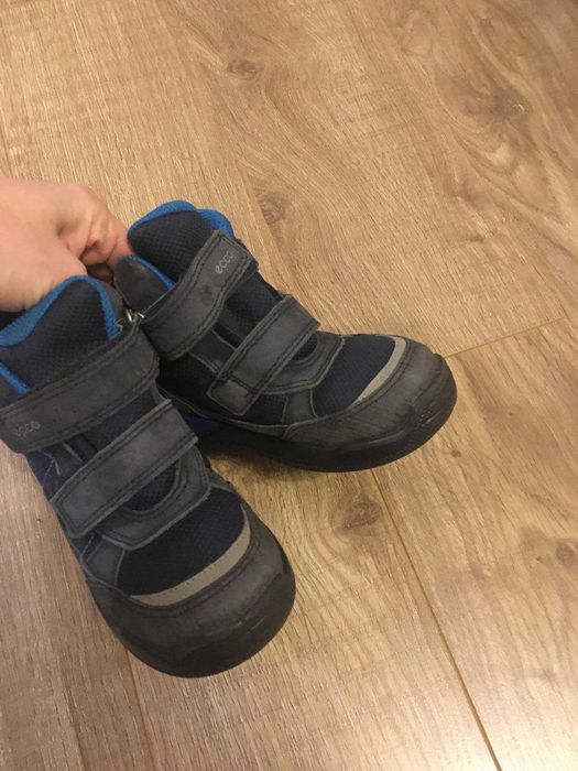 ECCO Зимние бу ботинки р.26