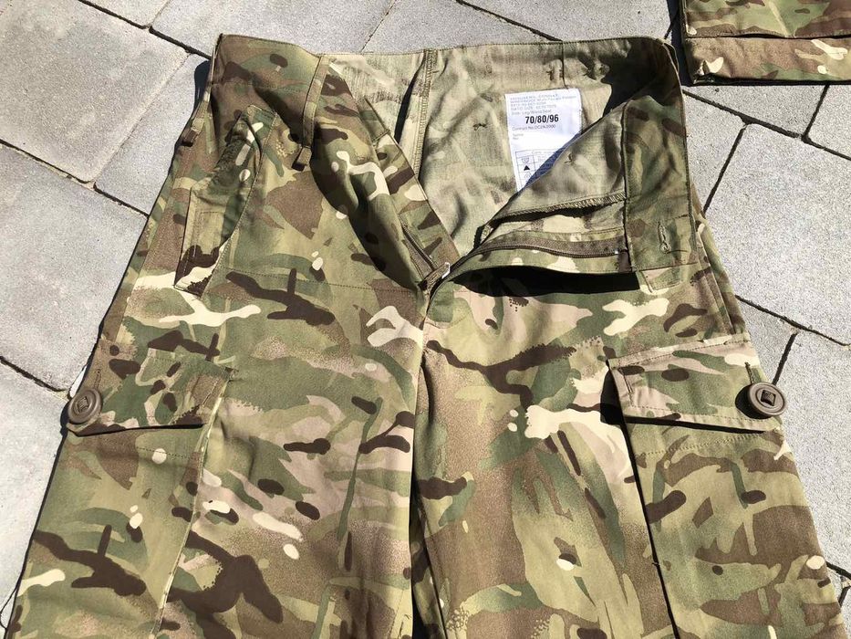 Комплект британська військова ПАРКА та ШТАНИ WINDPROOF mtp мультикам