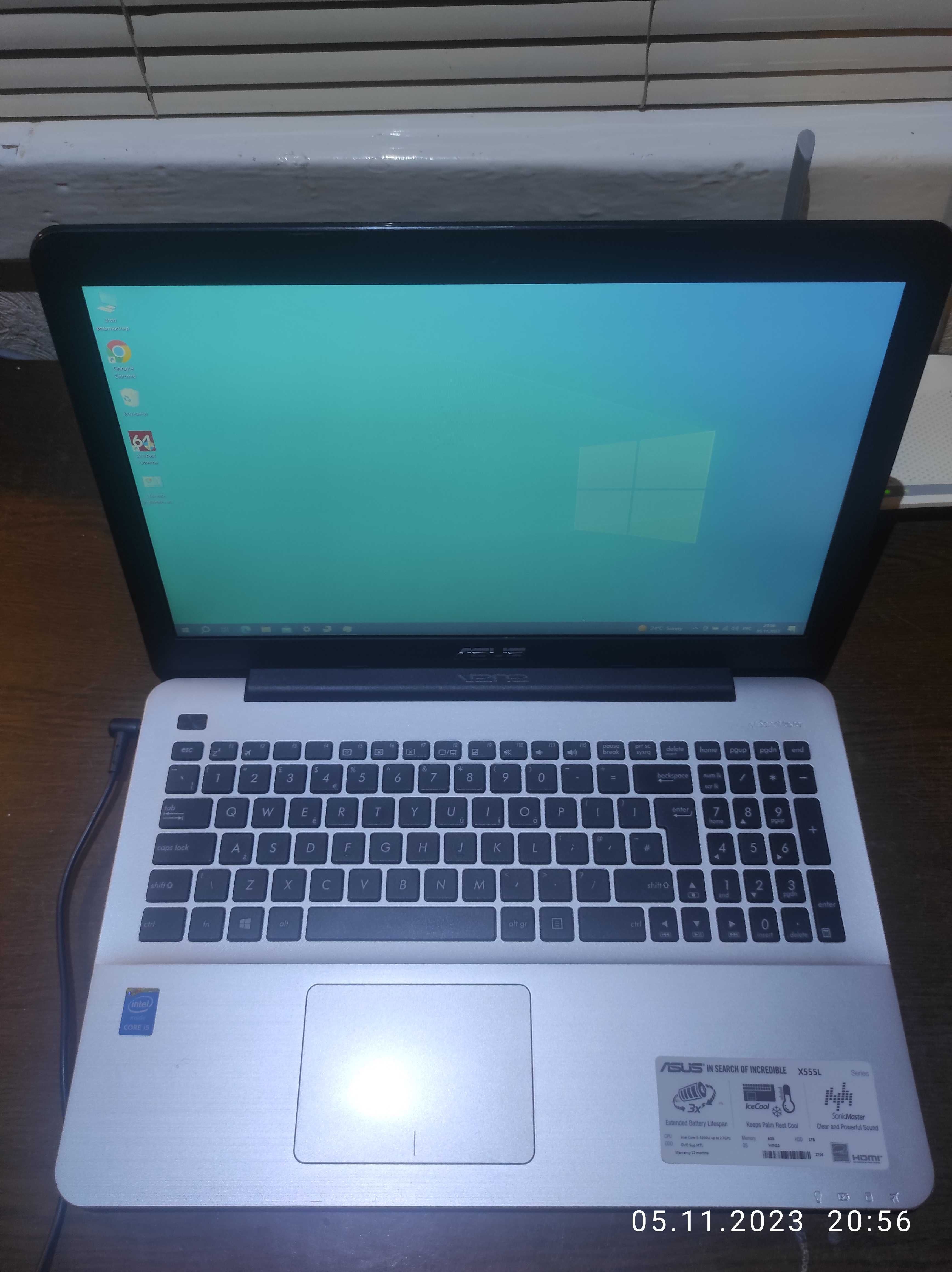 Продам Asus X555L Intel Core i5