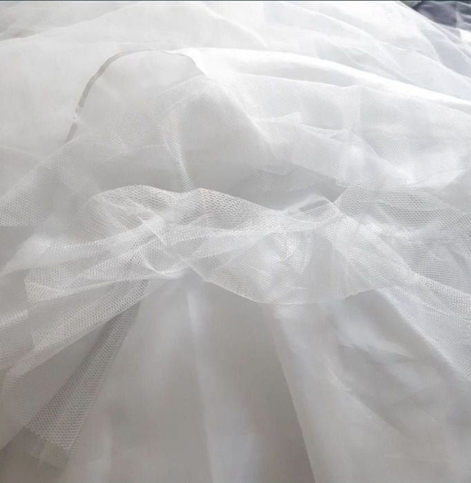 *Impressja* cudna sukienka alba komunijna bolerko torebka halka 134