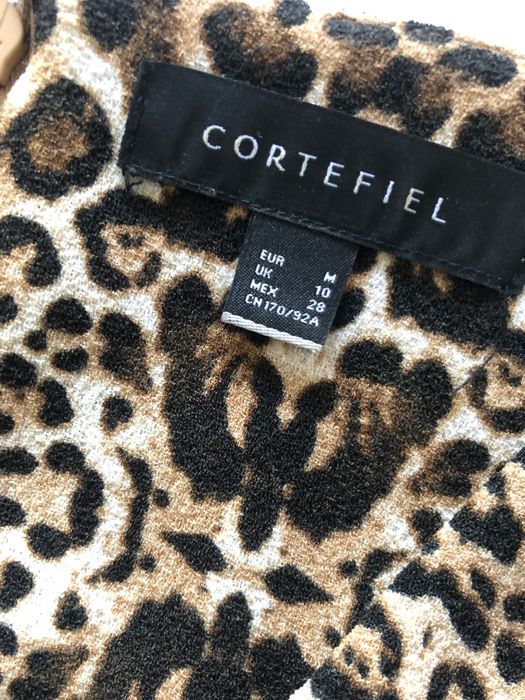 Vestido animal print | M | Cortefiel