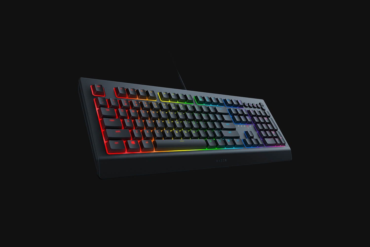 Teclado Gaming RAZER Cynosa V2 (Membrana - Português - Preto)