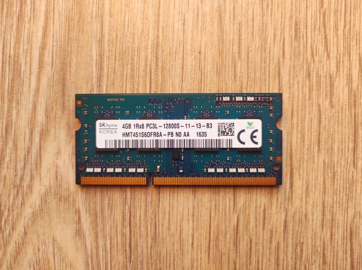 ОЗУ Hynix SODIMM DDR3L 4Gb 1600MHz PC3L-12800 (HMT451S6DFR8A-PB)