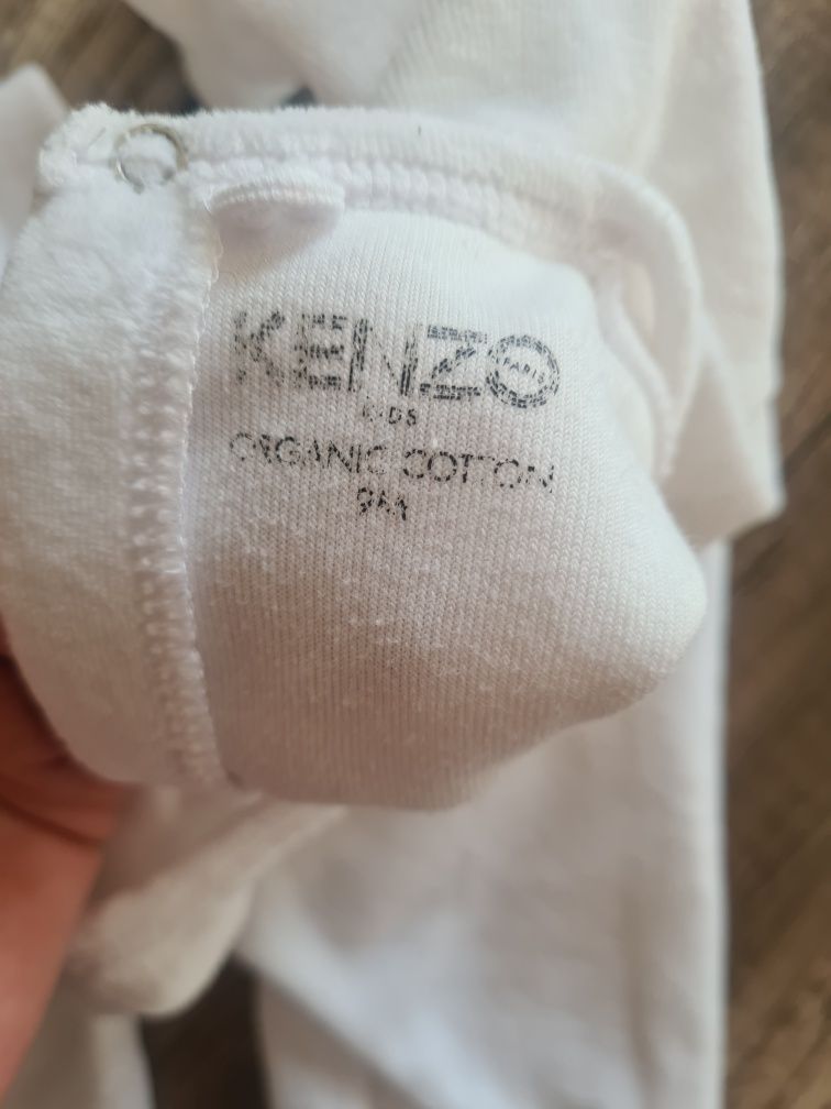 Pajac pajacyk welurowy kombinezon Kenzo kids dziecięcy niemowlęcy 9M