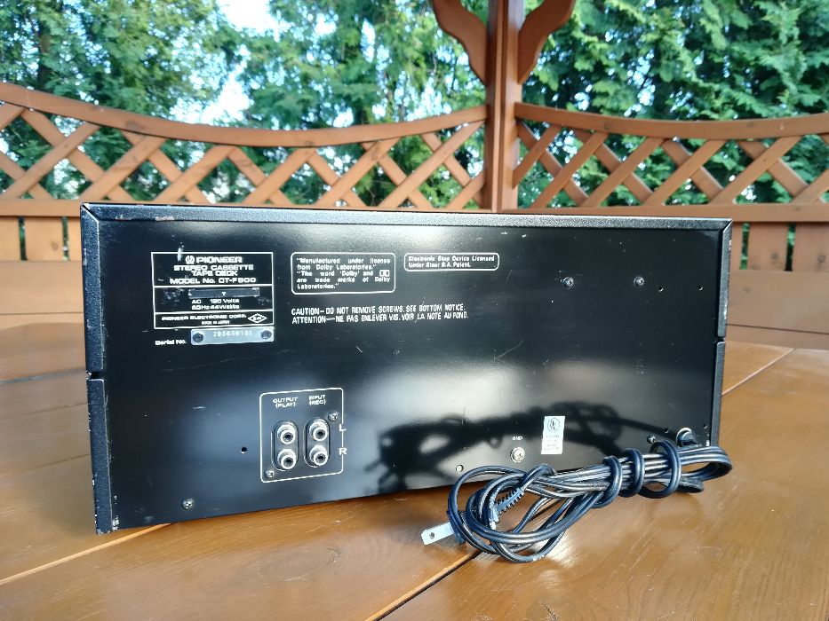 PIONEER CT-F900 Blue Line 120V Po dużym serwisie od Audioszop