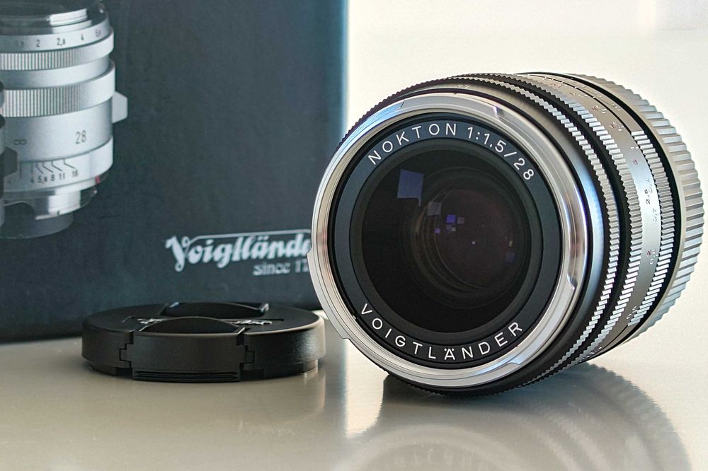 Lente/Objetiva Voigtlander Nokton 28mm 1:1.5 Typ I
